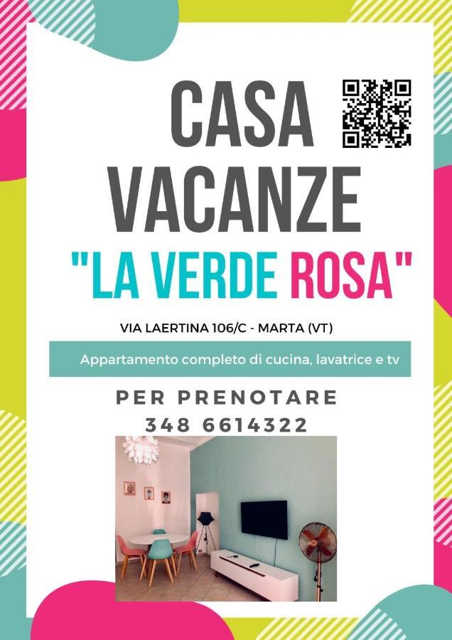 La Verde Rosa - Casa Vacanze A Due Passi Dal Lago Marta Buitenkant foto